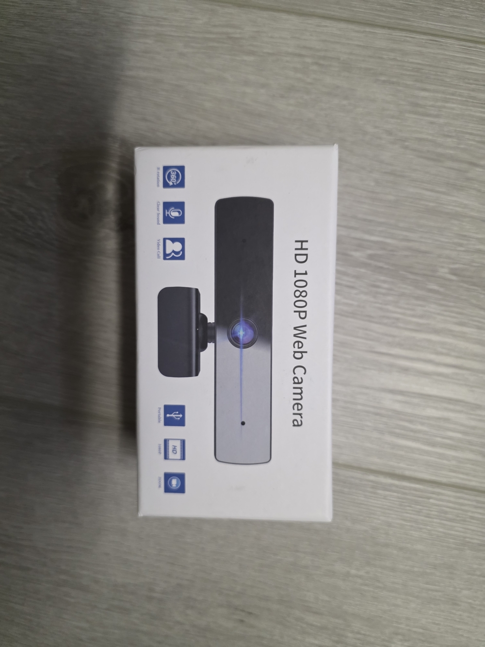 HD 1080P Web Camera - Black